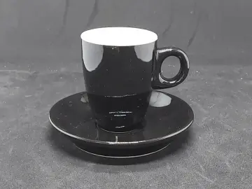 Espresso-Tasse schwarz (24 St.)