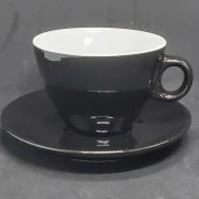 Kaffee-Tasse schwarz (12St.)